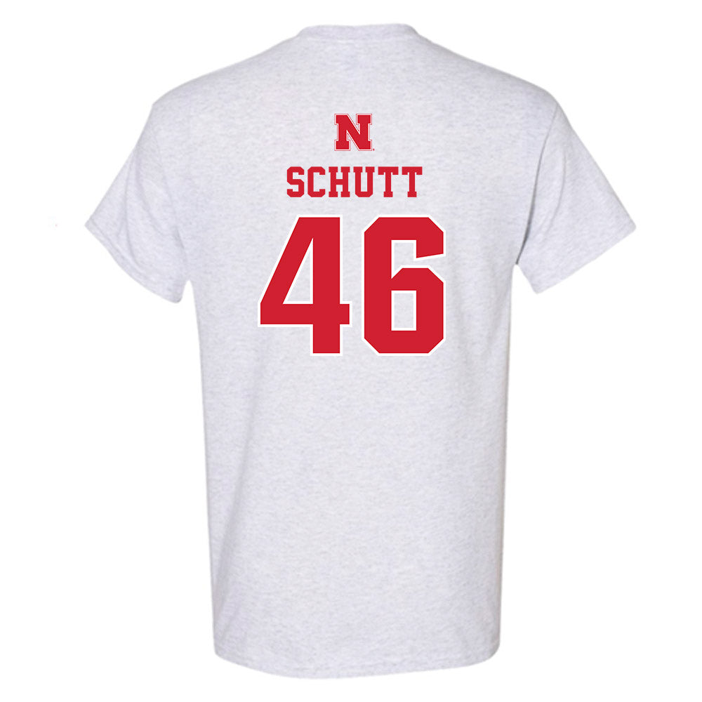 Nebraska - NCAA Football : Connor Schutt - Classic Shersey T-Shirt-1