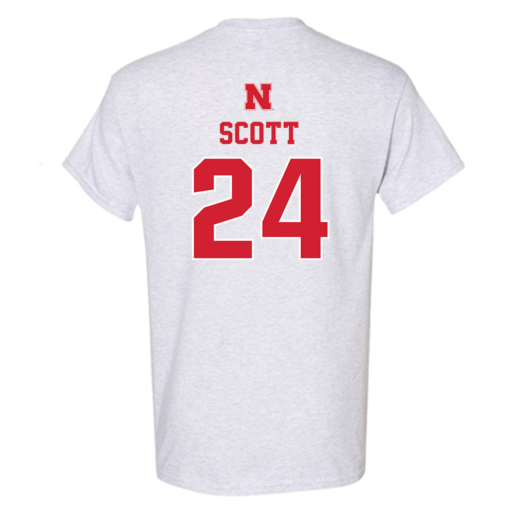 Nebraska - NCAA Football : Nalin Scott - Classic Shersey T-Shirt-1