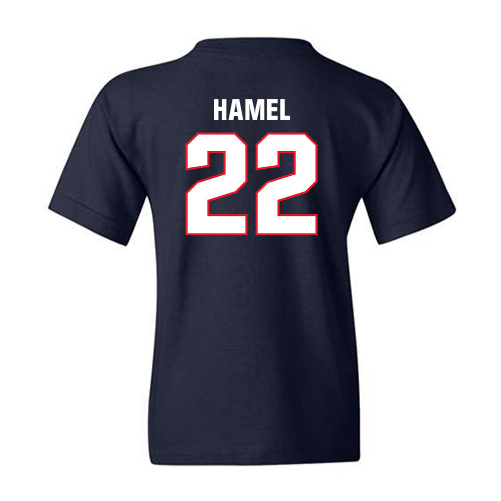 UConn - NCAA Men's Soccer : Johan Hamel - Classic Shersey Youth T-Shirt-1