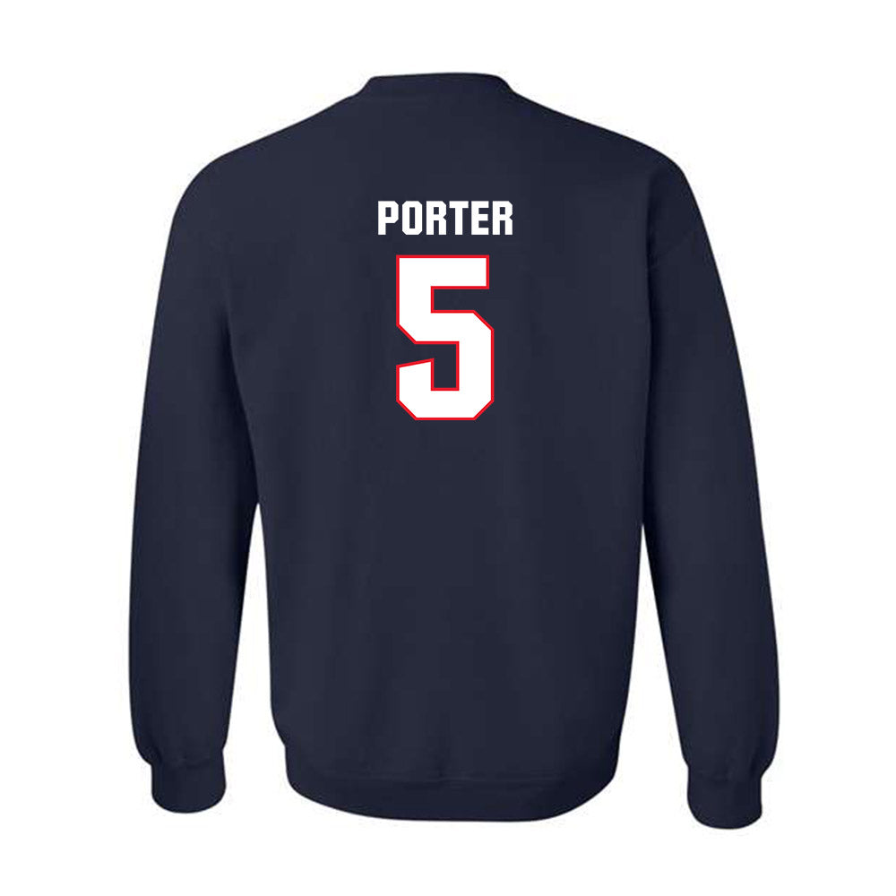 UConn - NCAA Football : Shamar Porter - Classic Shersey Crewneck Sweatshirt-1