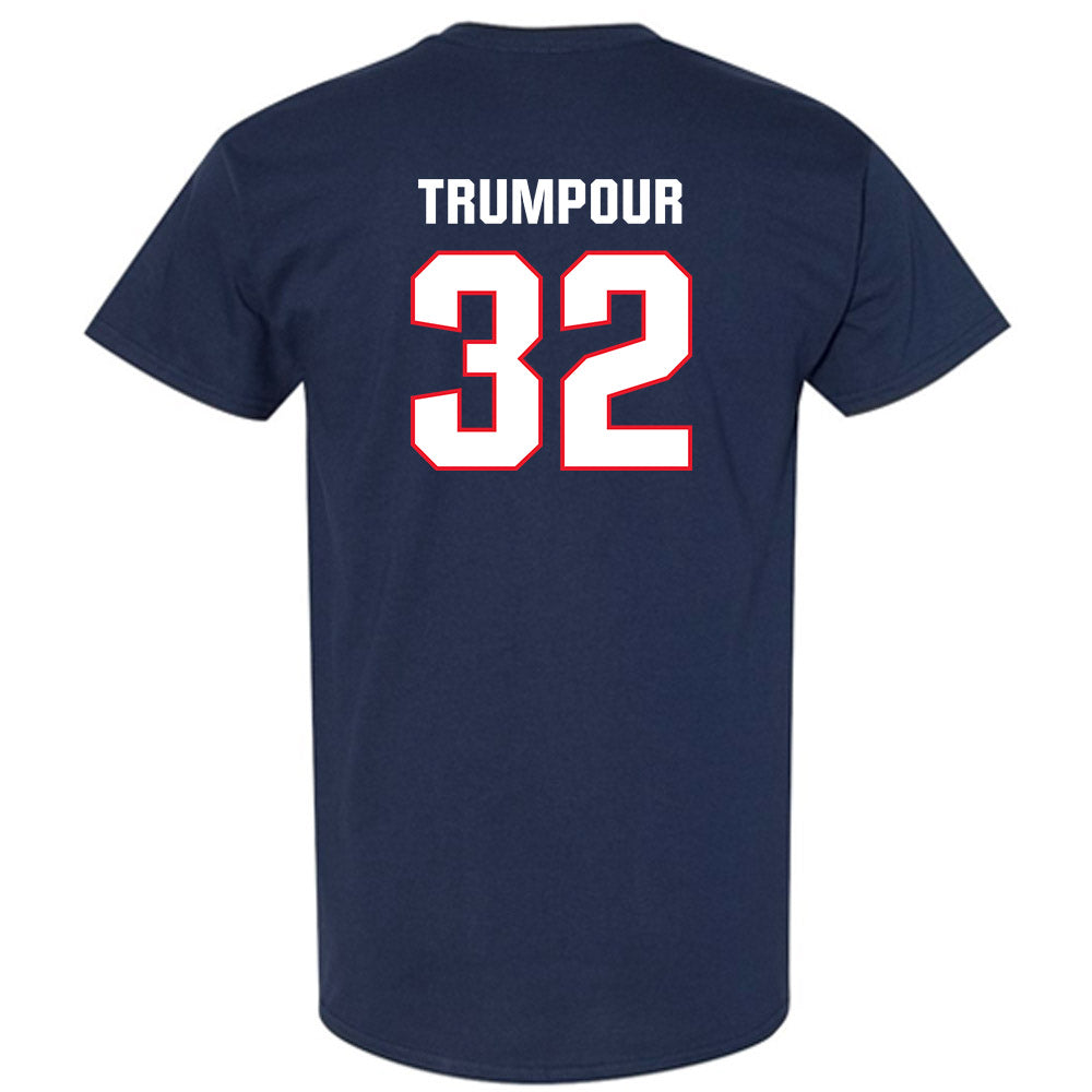 UConn - NCAA Baseball : Austin Trumpour - Classic Shersey T-Shirt-1