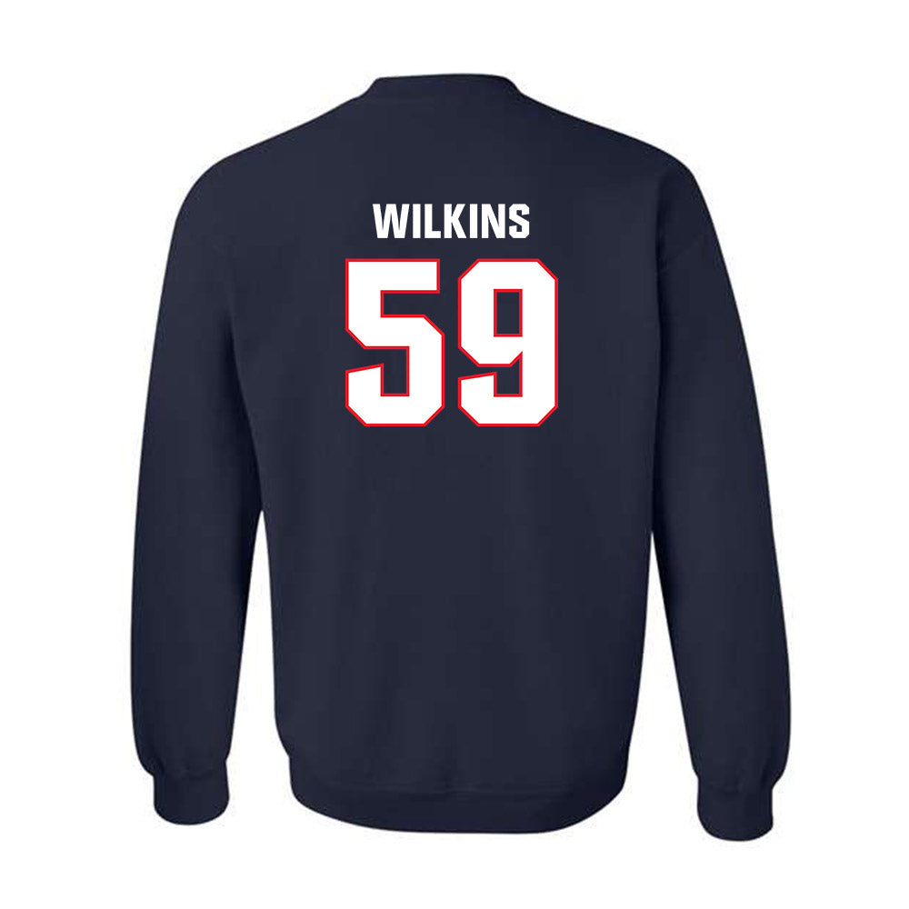 UConn - NCAA Football : Finn Wilkins - Classic Shersey Crewneck Sweatshirt