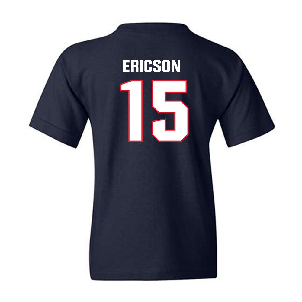 UConn - NCAA Baseball : Brady Ericson - Classic Shersey Youth T-Shirt-1