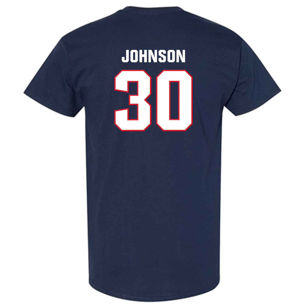 UConn - NCAA Football : Charles Johnson - Classic Shersey T-Shirt-1