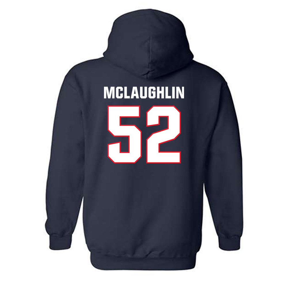 UConn - NCAA Football : Deron McLaughlin - Classic Shersey Hooded Sweatshirt