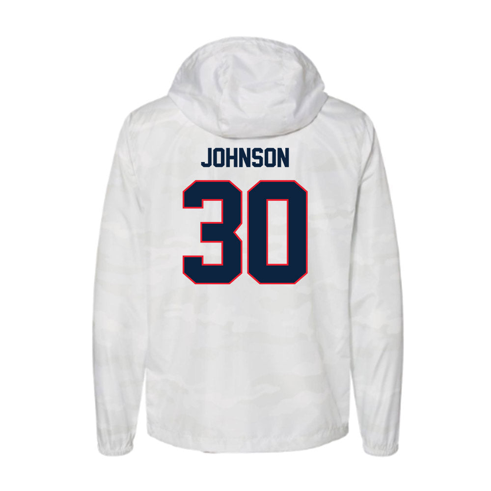 UConn - NCAA Football : Charles Johnson - Windbreaker-1