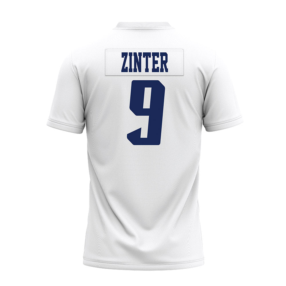 Rice - NCAA Football : Preston Zinter - White AAC Premium Football Jersey-1