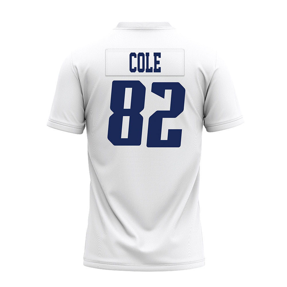 Rice - NCAA Football : Colton Cole - White AAC Premium Football Jersey-1