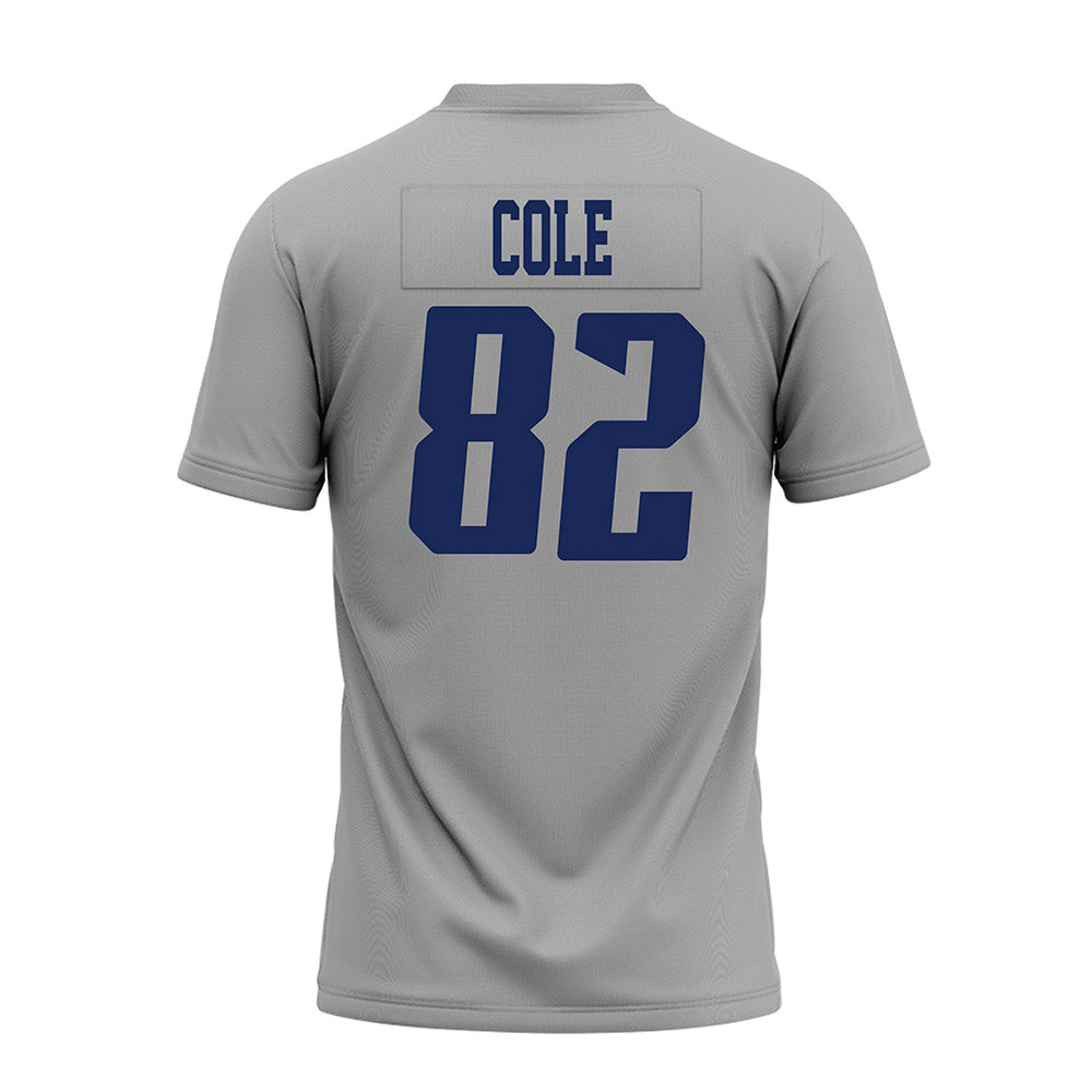 Rice - NCAA Football : Colton Cole - Mid Grey AAC Premium Football Jersey-1