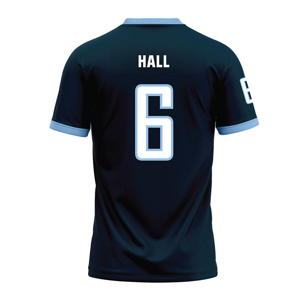 Old Dominion - NCAA Football : Treyvion Hall - Navy Premium Football Jersey-1