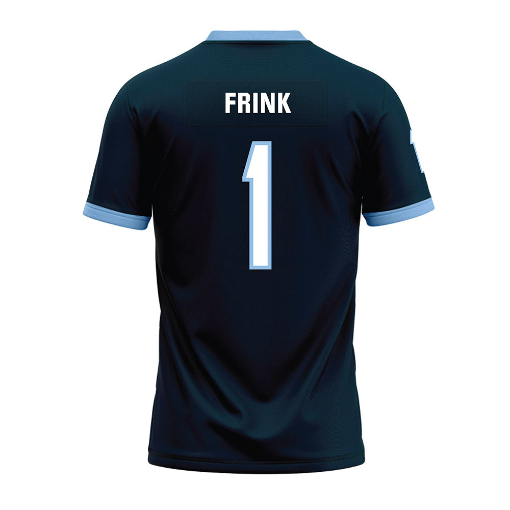 Old Dominion - NCAA Football : Zion Frink - Navy Premium Football Jersey-1