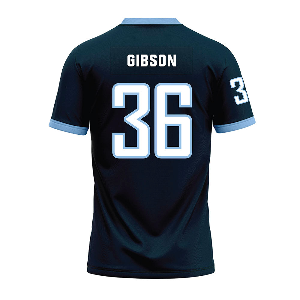 Old Dominion - NCAA Football : Javen Gibson - Navy Premium Football Jersey-1