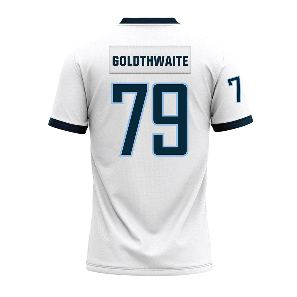 Old Dominion - NCAA Football : Raykwon Goldthwaite - White Premium Football Jersey-1