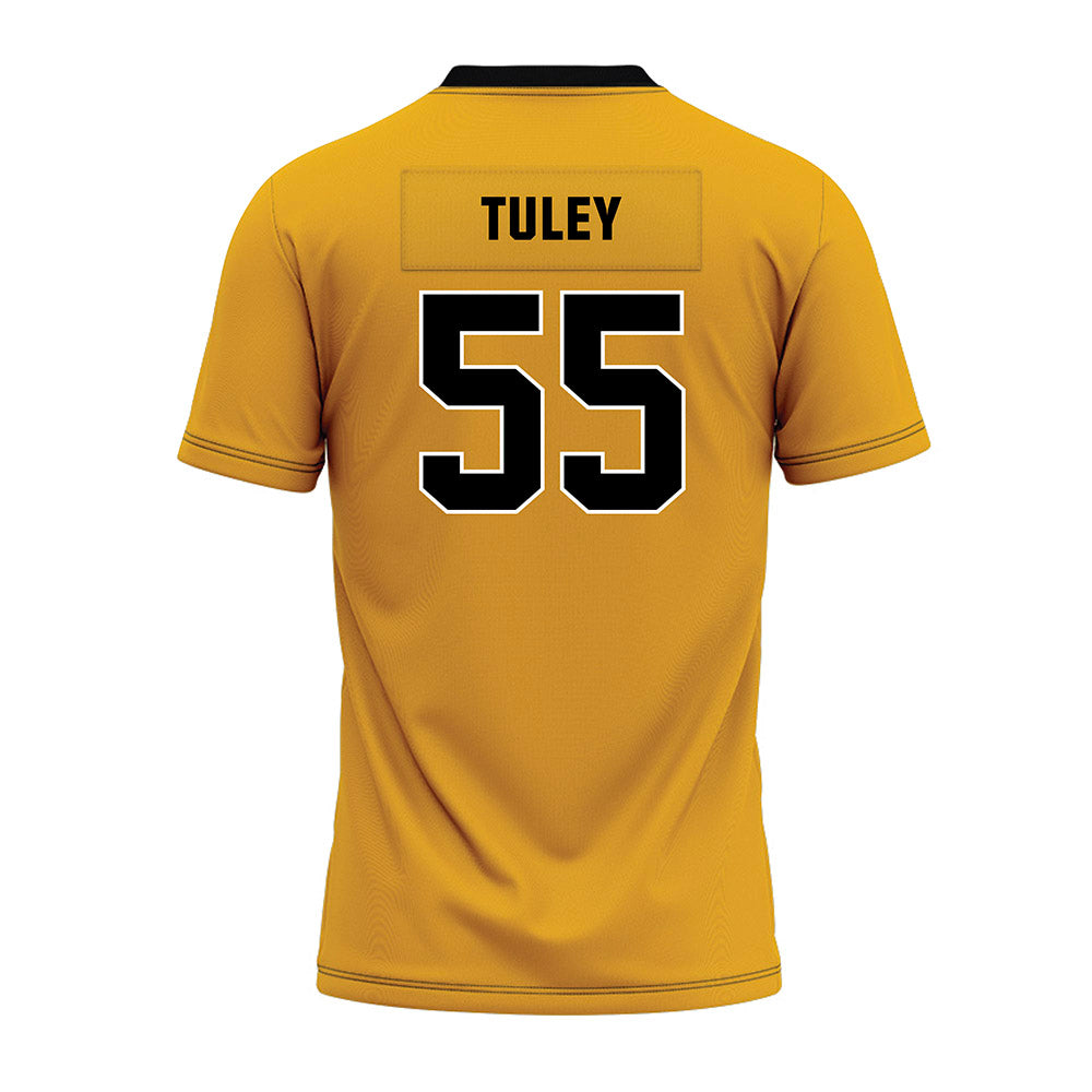 Missouri - NCAA Football : Cavan Tuley - Gold Premium Football Jersey-1