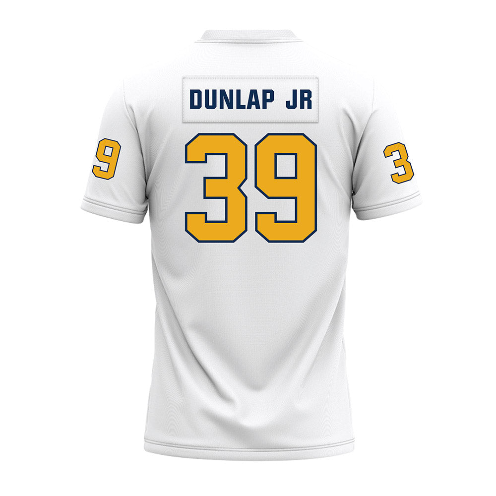 UTC - NCAA Football : Jarian Dunlap Jr - White Premium Football Jersey-1