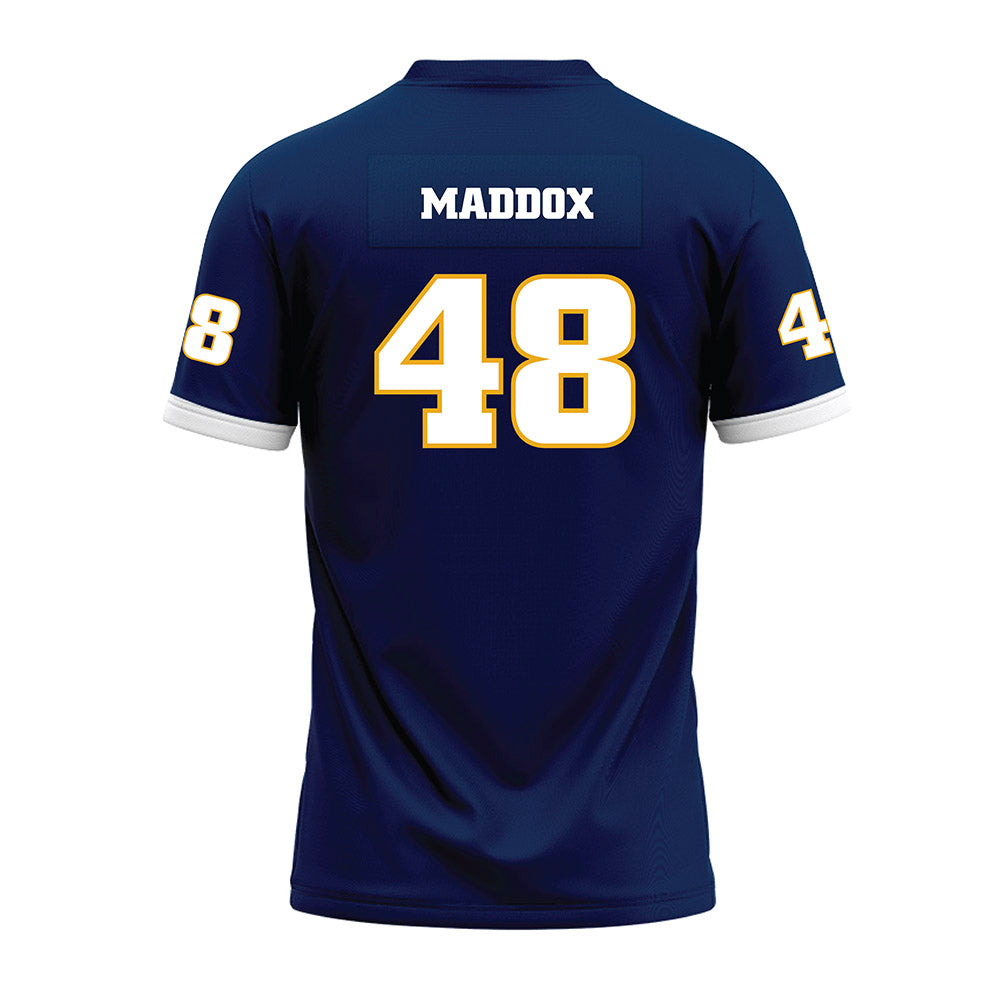 UTC - NCAA Football : Owen Maddox - Navy Premium Football Jersey-1