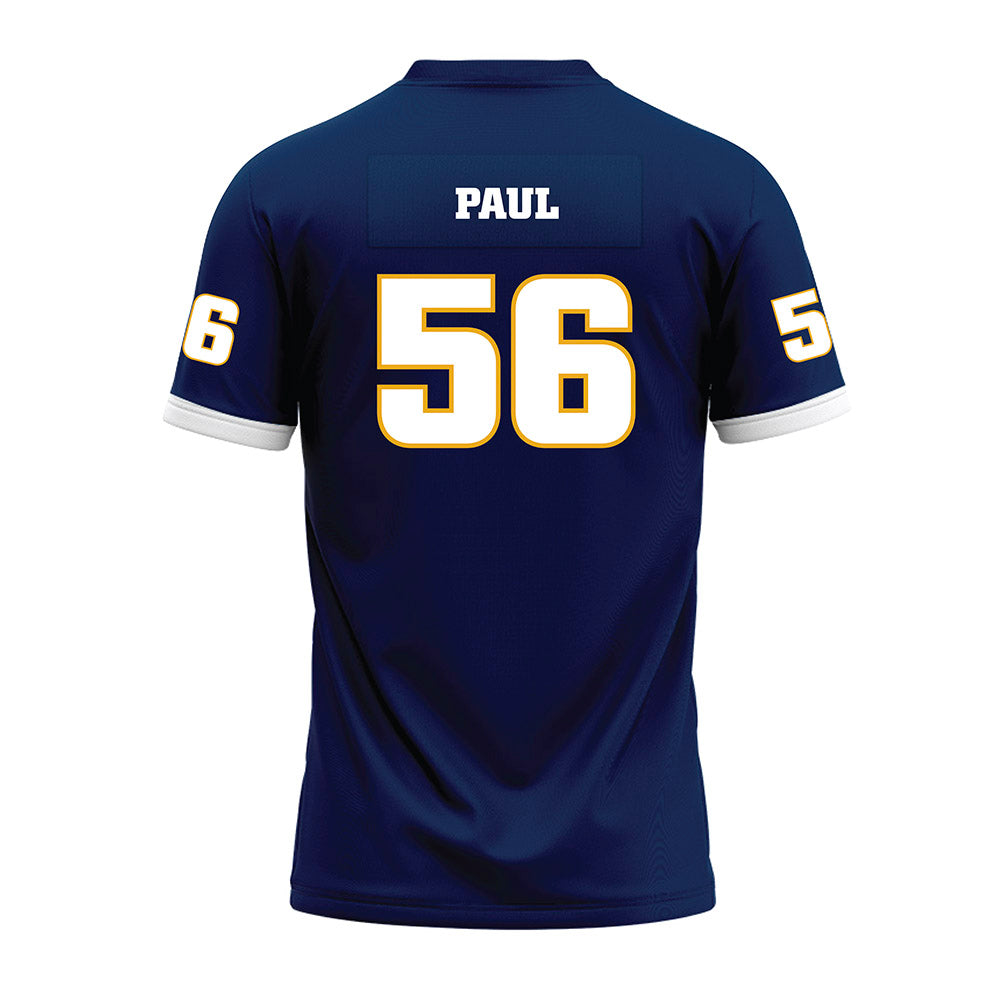 UTC - NCAA Football : Nicholas Paul - Navy Premium Football Jersey