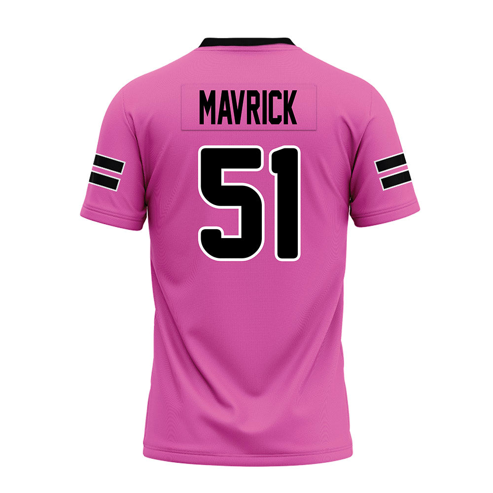 Ohio - NCAA Football : Job Mavrick - Pink Premium Football Jersey-1