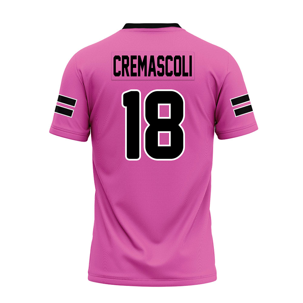 Ohio - NCAA Football : Miles Cremascoli - Pink Premium Football Jersey-1