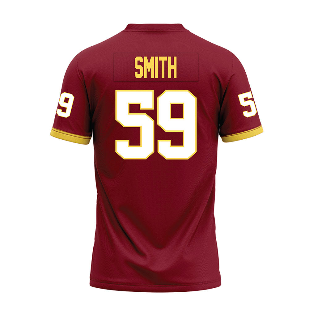 NSU - NCAA Football : Harrison Smith - Maroon Premium Football Jersey-1