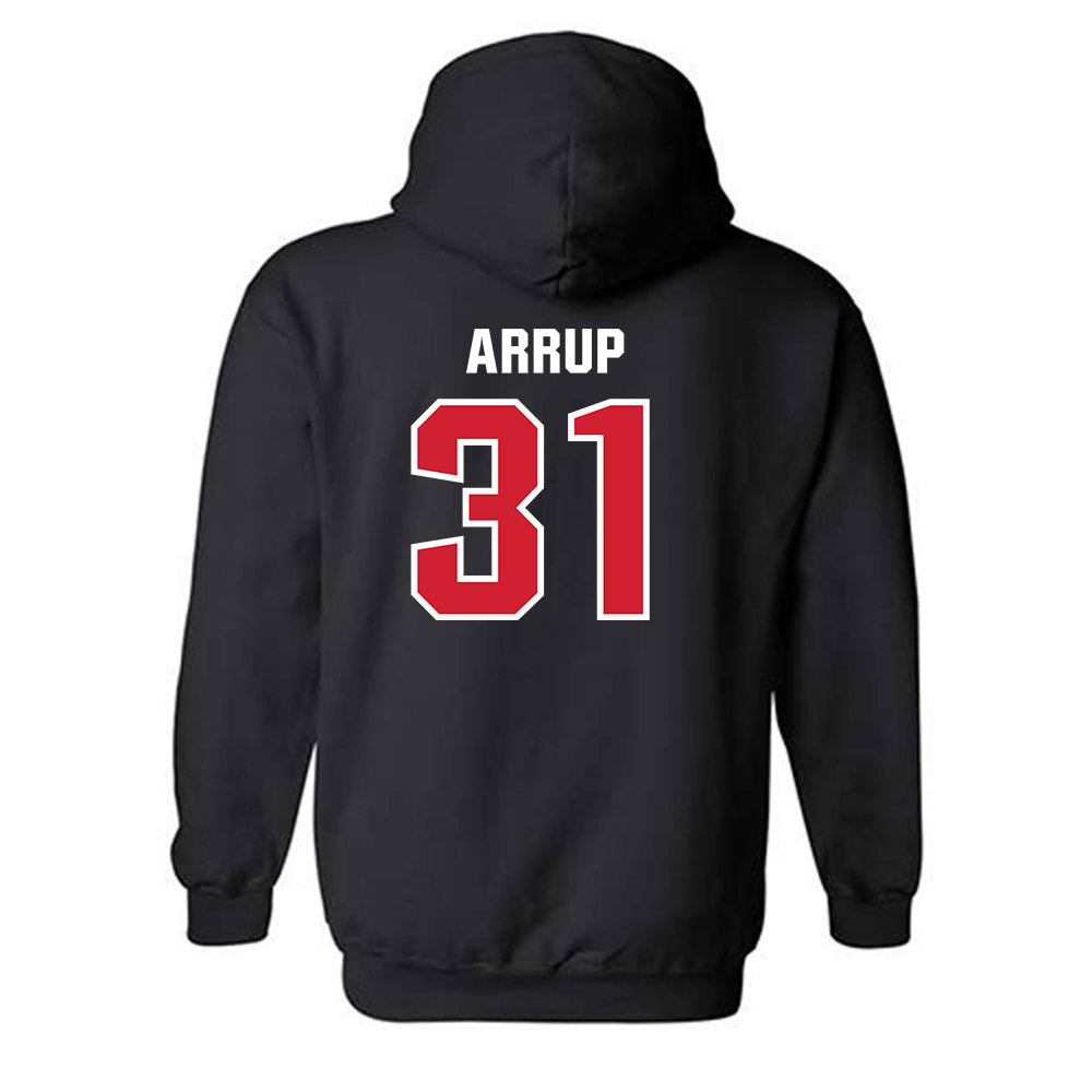 Tampa - NCAA Men's Lacrosse : Desi Arrup - Classic Shersey Hooded Sweatshirt-1