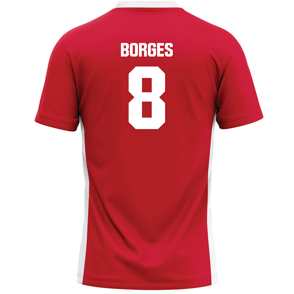 Tampa - NCAA Women's Lacrosse : Alexa Borges - Red Lacrosse Jersey-1