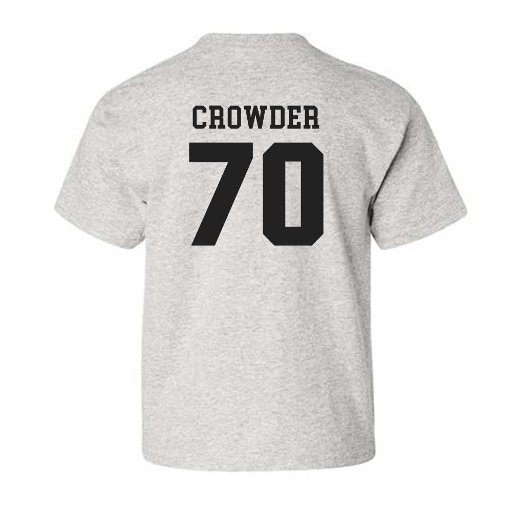 Marshall - NCAA Football : Naquan Crowder - Classic Shersey Youth T-Shirt-1