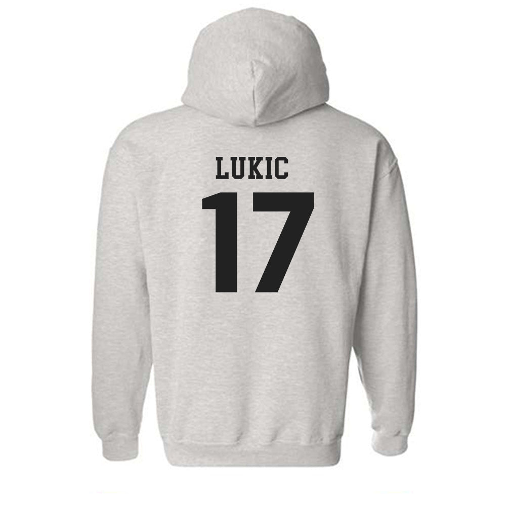 Marshall - NCAA Men's Soccer : Luka Lukic - Classic Shersey Hooded Sweatshirt-1