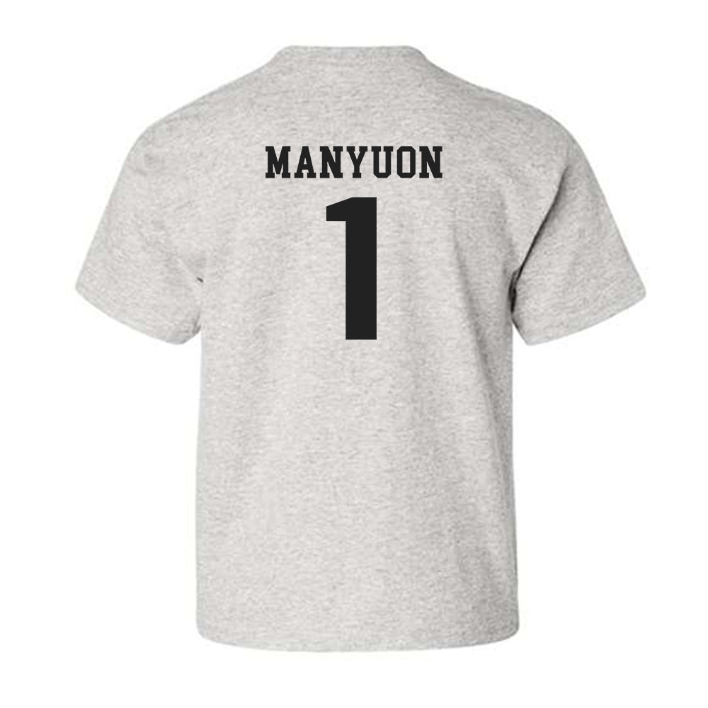 Marshall - NCAA Men's Basketball : Emmanuel Manyuon - Classic Shersey Youth T-Shirt-1