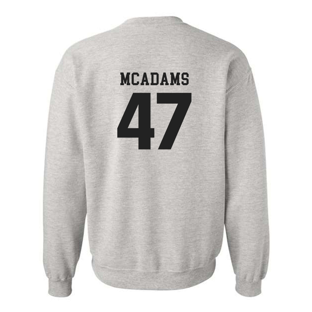 Marshall - NCAA Football : EahJay McAdams - Classic Shersey Crewneck Sweatshirt-1