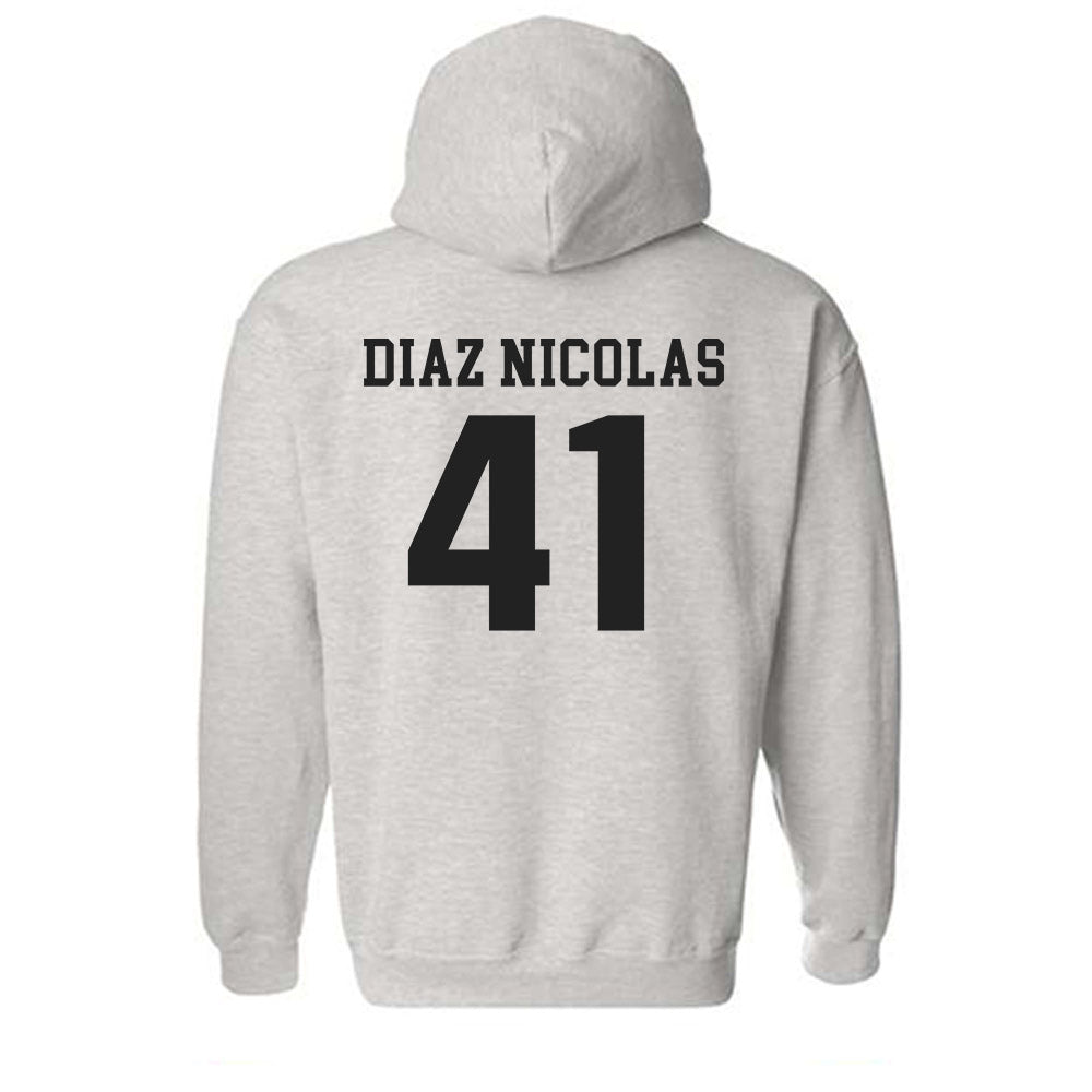 Marshall - NCAA Football : Jorge Diaz Nicolas - Classic Shersey Hooded Sweatshirt-1