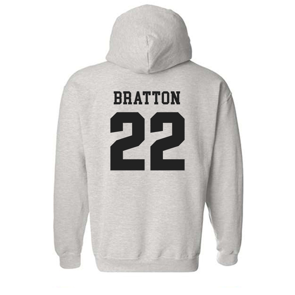 Marshall - NCAA Women's Basketball : Emily Bratton - Classic Shersey Hooded Sweatshirt-1