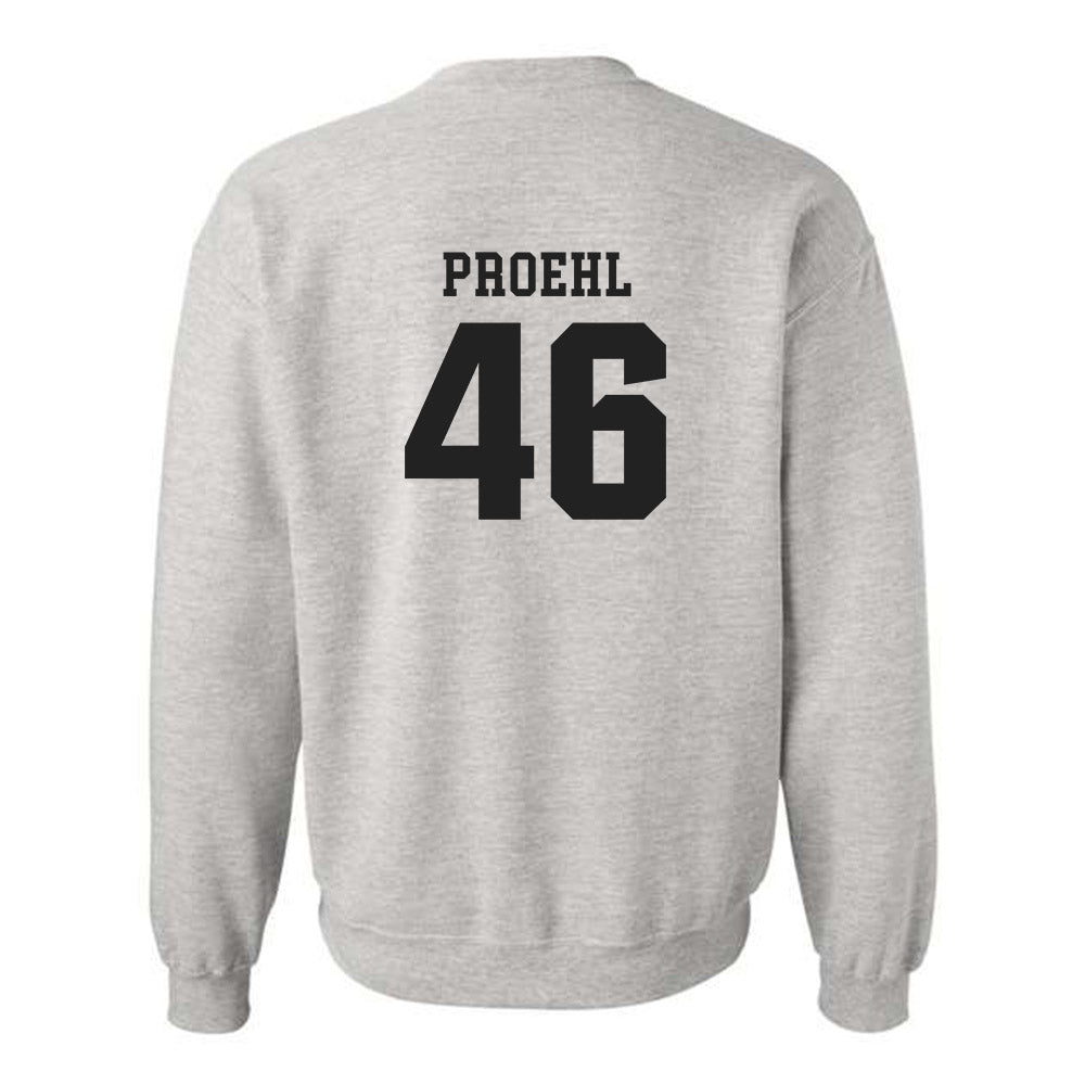 Marshall - NCAA Baseball : Luke Proehl - Classic Shersey Crewneck Sweatshirt-1