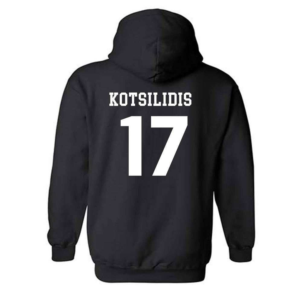 UMass - NCAA Men's Lacrosse : Max Kotsilidis - Classic Shersey Hooded Sweatshirt-1