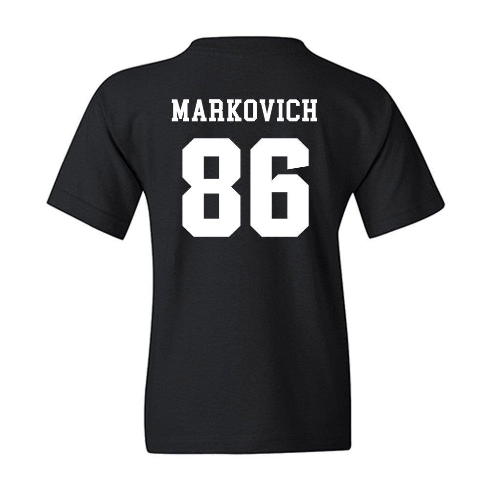 UMass - NCAA Football : Jax Markovich - Classic Shersey Youth T-Shirt-1