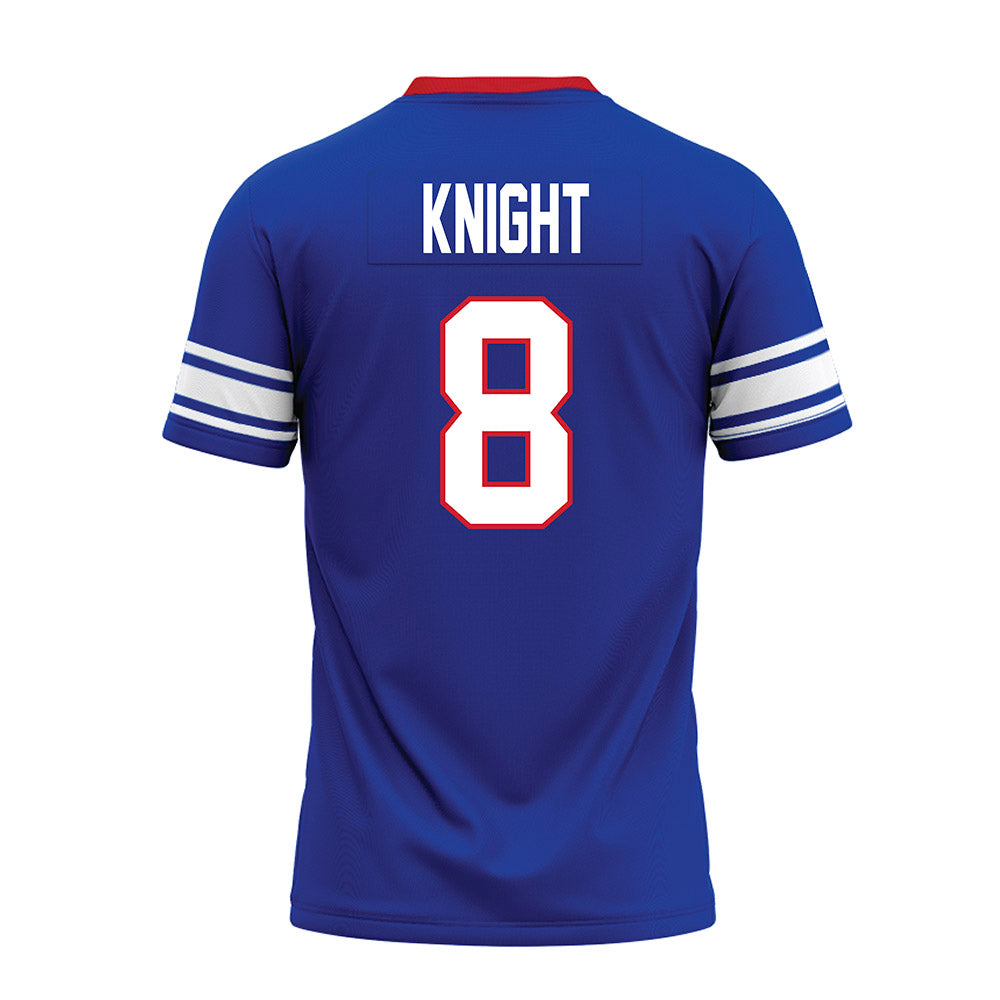 SMU - NCAA Football : Yamir Knight - Premium Football Jersey-1