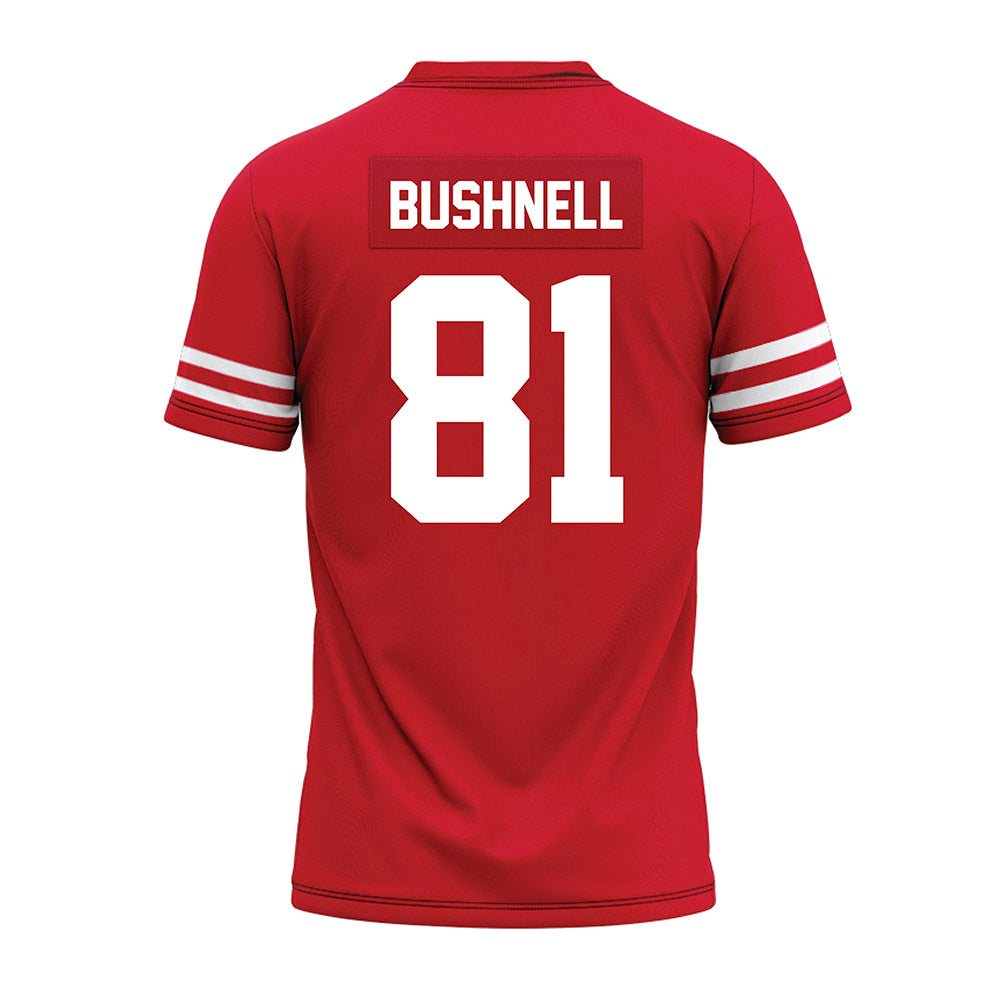 Houston - NCAA Football : Jeremiah Bushnell - Red Premium Football Jersey-1