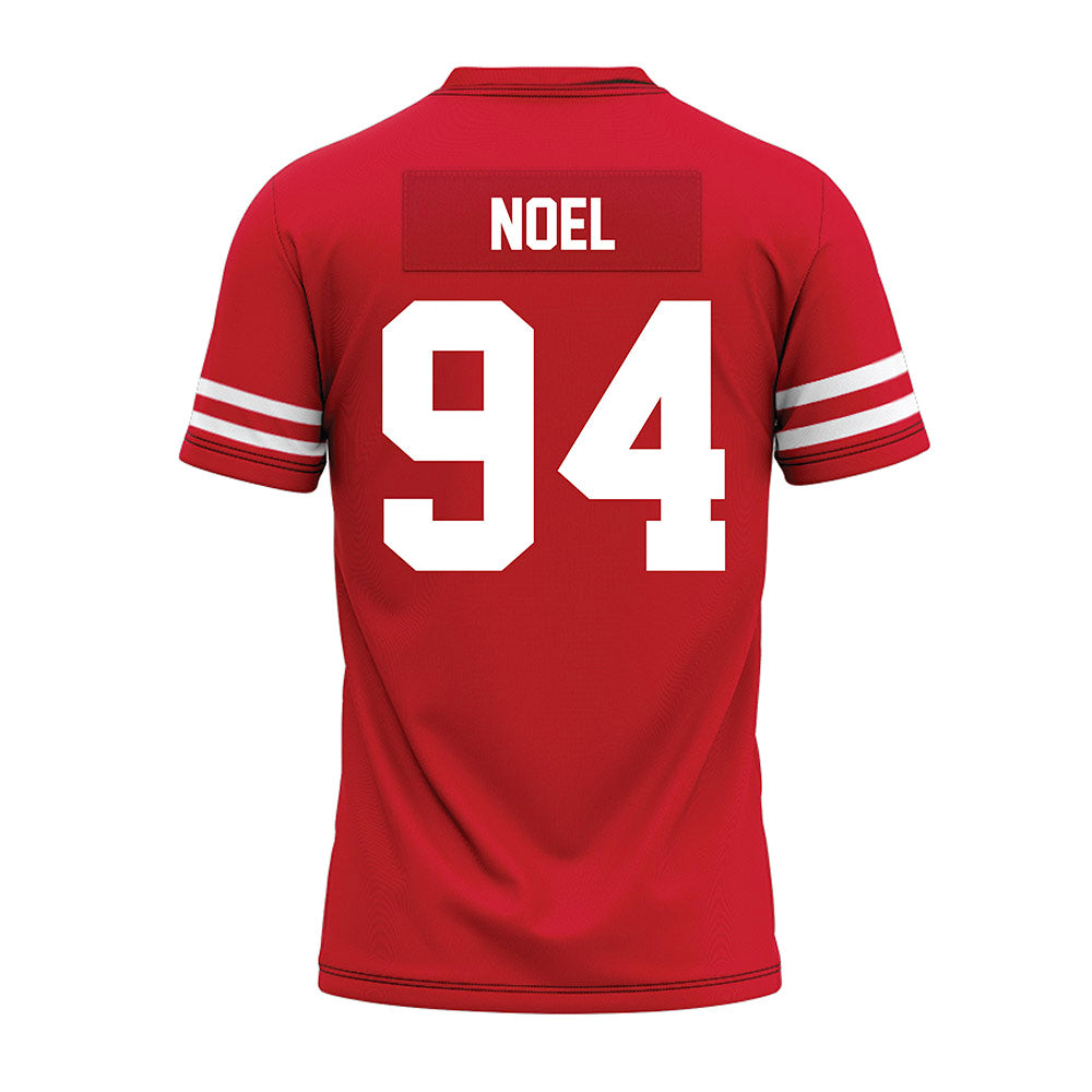 Houston - NCAA Football : Evan Noel - Red Premium Football Jersey-1