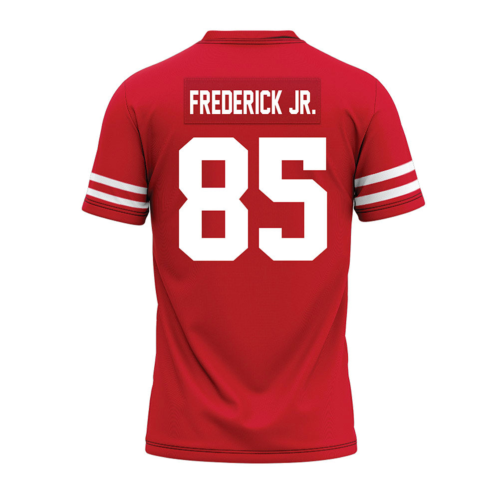 Houston - NCAA Football : Traville Frederick Jr. - Red Premium Football Jersey-1