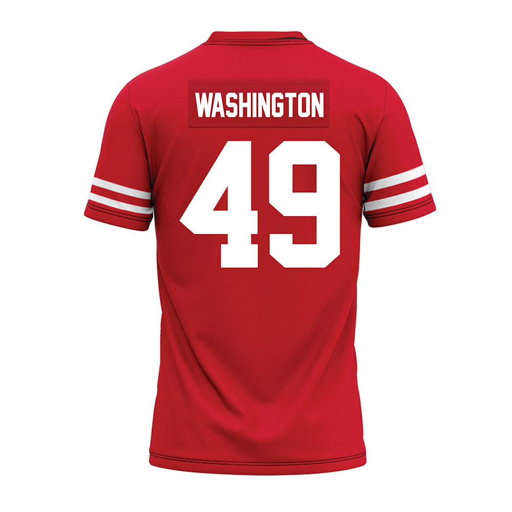 Houston - NCAA Football : Darius Washington - Red Premium Football Jersey-1