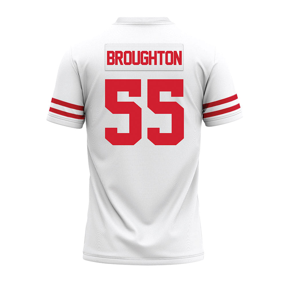 Houston - NCAA Football : Isaiah Broughton - White Premium Football Jersey-1