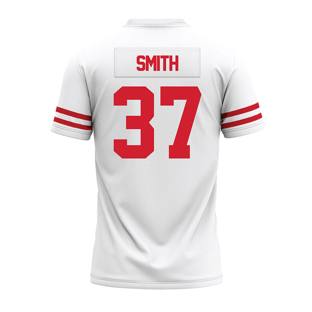 Houston - NCAA Football : Zane Smith - White Premium Football Jersey-1