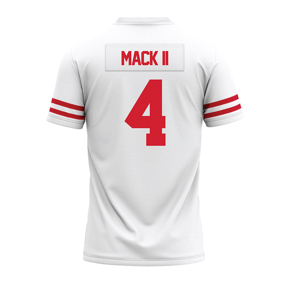 Houston - NCAA Football : Brandon Mack II - White Premium Football Jersey-1