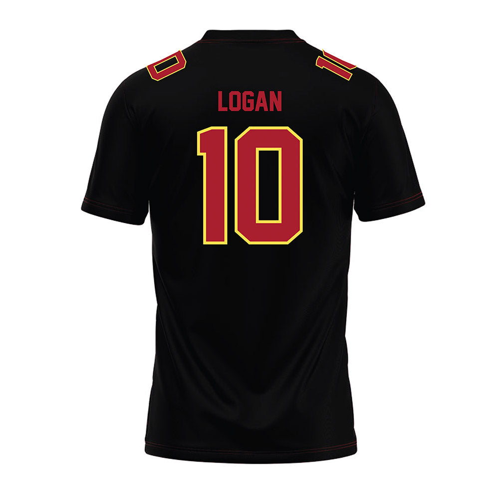 NSU - NCAA Football : Cooper Logan - Black Premium Football Jersey-1