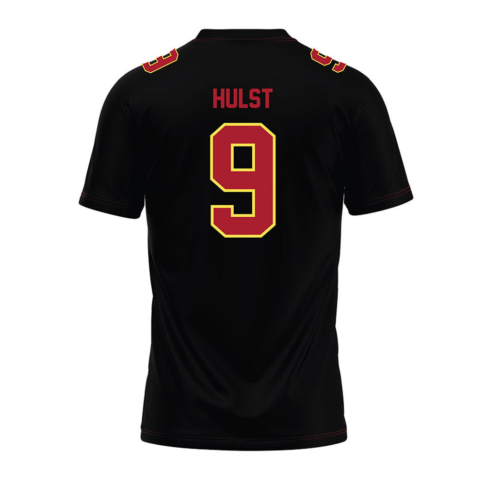 NSU - NCAA Football : Landon Hulst - Black Premium Football Jersey-1