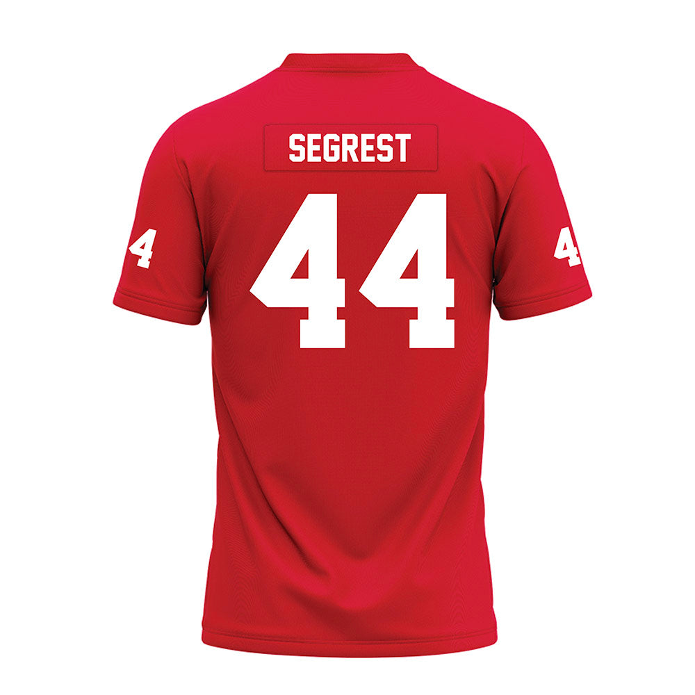 Nicholls State - NCAA Football : Dejarious Segrest - Red Premium Football Jersey-1