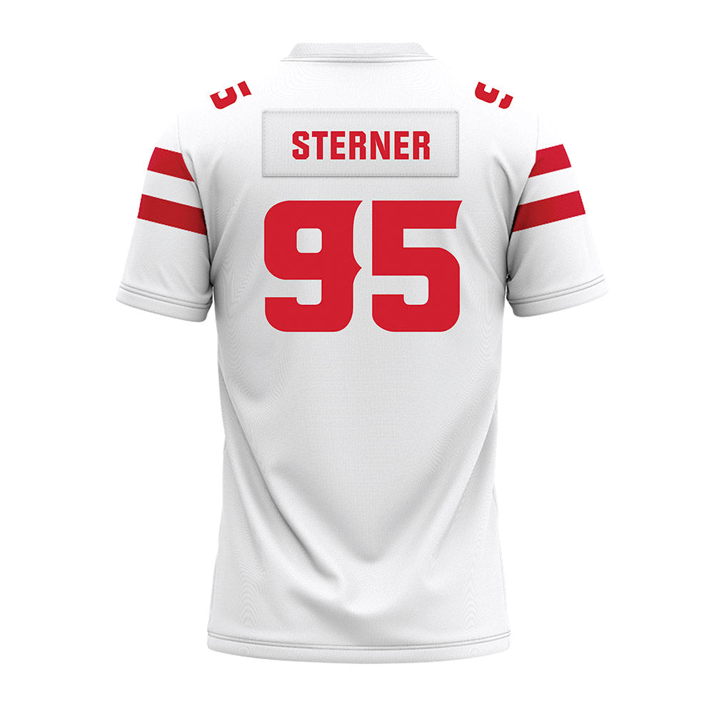 Louisiana - NCAA Football : Tony Sterner - White Premium Football Jersey