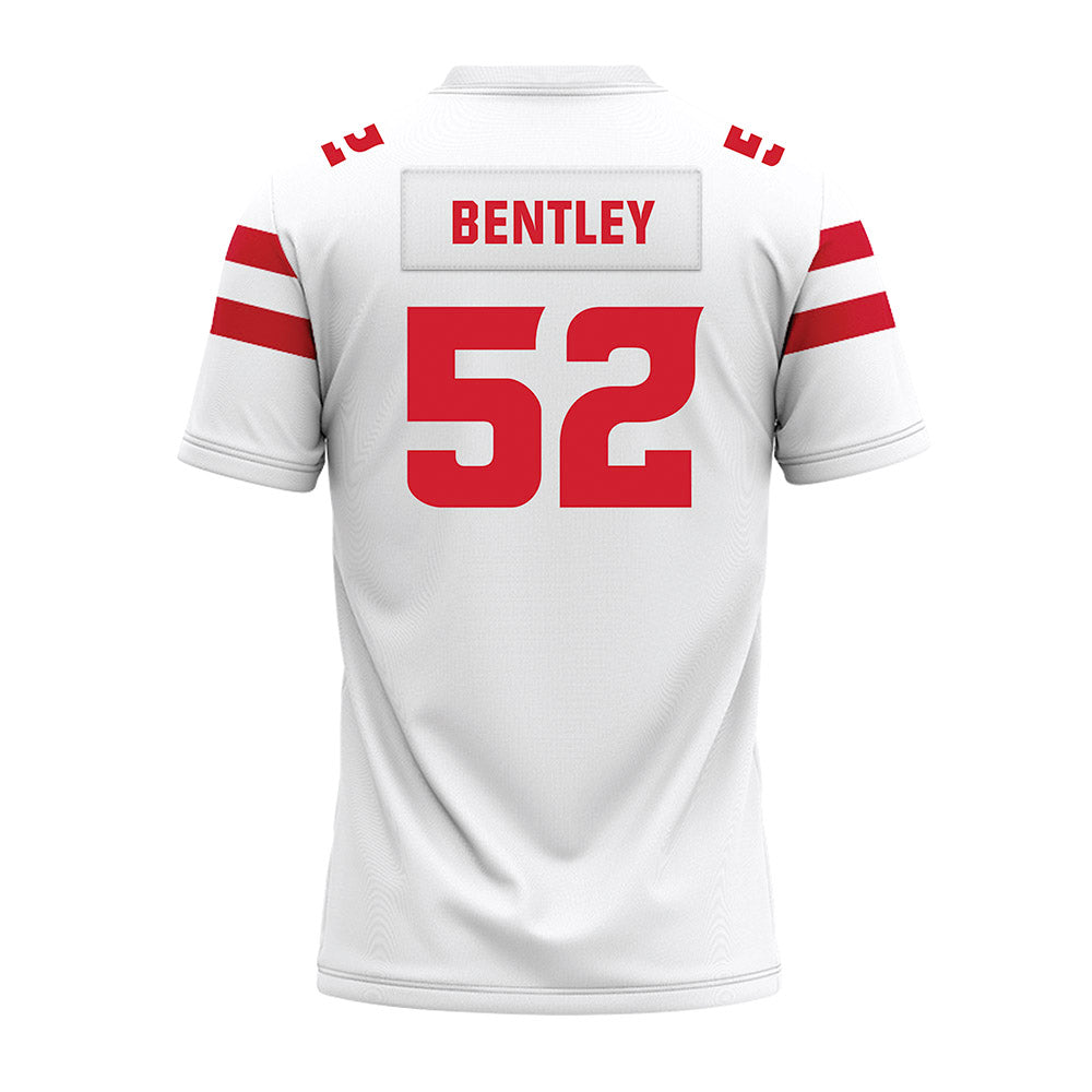 Louisiana - NCAA Football : Ryder Bentley - White Premium Football Jersey-1