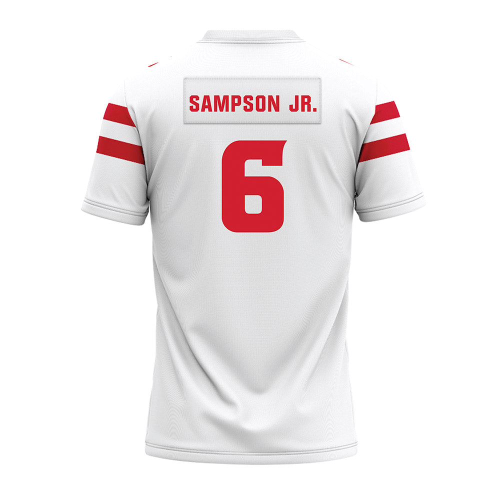 Louisiana - NCAA Football : Shelton Sampson Jr. - White Premium Football Jersey-1