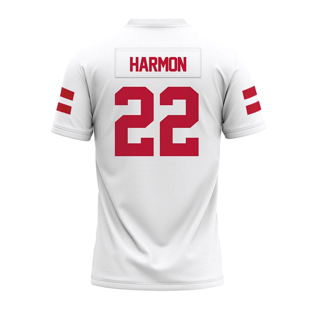 UMass - NCAA Football : Jahmad Harmon - White Premium Football Jersey-1